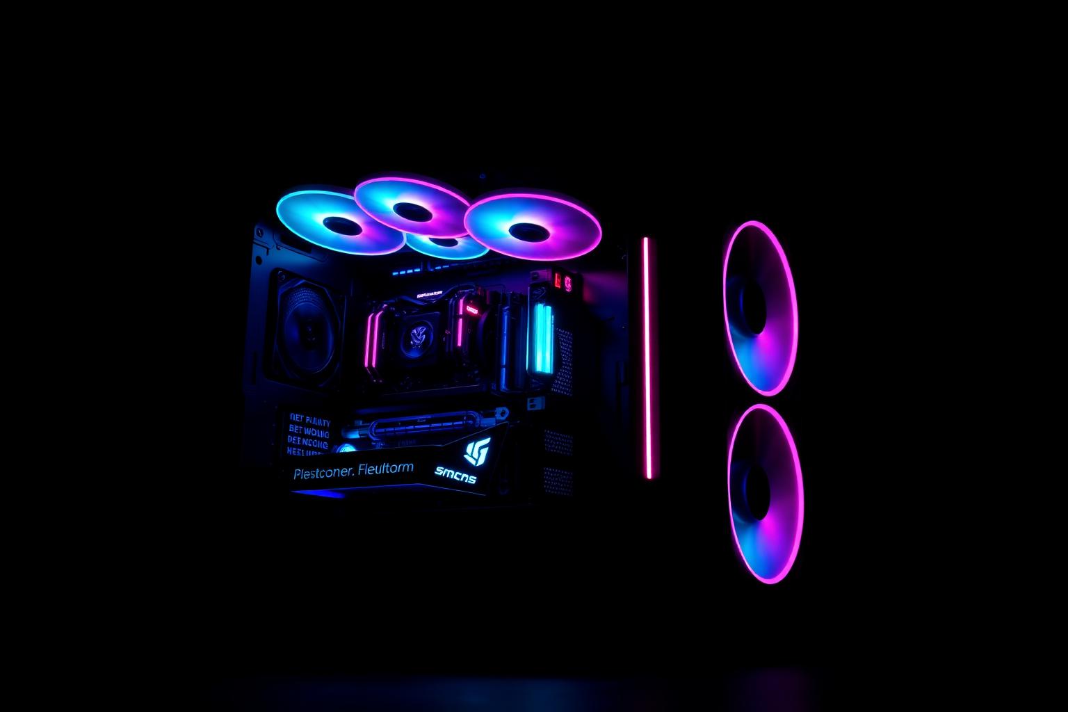 High-end RGB gaming PC